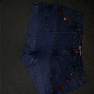 Jean shorts